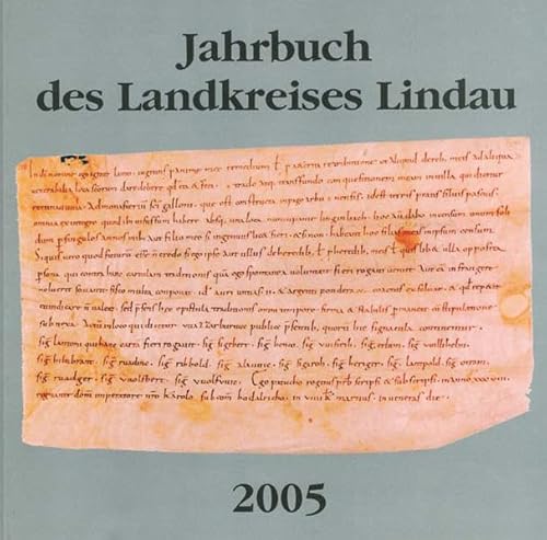 9783890890807: Jahrbuch des Landkreises Lindau 2005