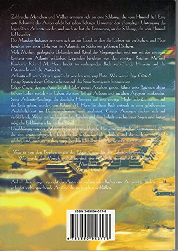 9783890943176: Erinnerungen an Atlantis: Unsere geheime Vergangenheit, Edgar Cayce und die Suche nach unseren Ursprngen