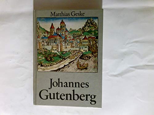 Beispielbild fr Johannes Gutenberg zum Verkauf von medimops