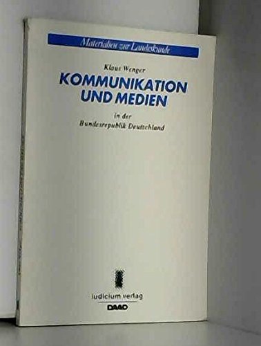 Stock image for Kommunikation und Medien in der Bundesrepublik Deutschland for sale by Antiquariat BM