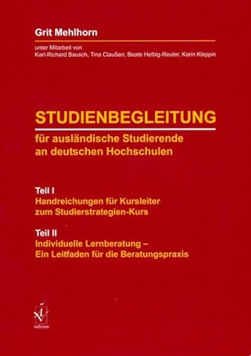 Beispielbild fr Studienbegleitung fr auslndische Studierende an deutschen Hochschulen. Mit CD zum Verkauf von medimops