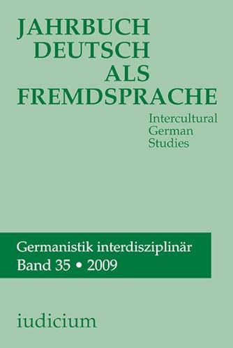 9783891298329: Jahrbuch Deutsch als Fremsprache: Intercultural German Studies