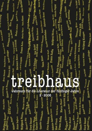 9783891298800: Treibhaus Bd. 2 Wolfgang Koeppen 1906 +-+-+ 1996