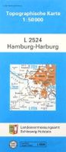 Hamburg - Harburg 1 : 50 000. (TK 2524/N) - o. Ang.