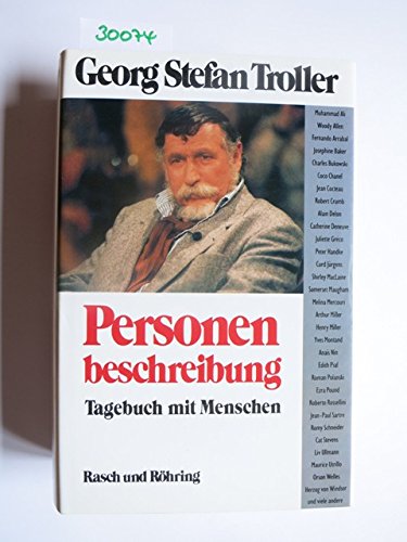 9783891363058: Personenbeschreibung: Tagebuch mit Menschen (German Edition)