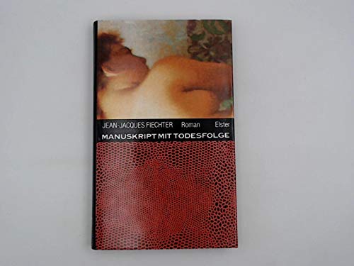 Stock image for Manuskript mit Todesfolge for sale by Antiquariat Armebooks