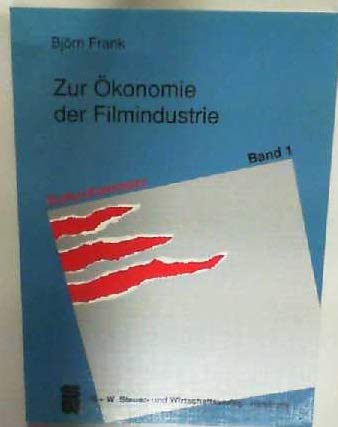 9783891617816: Zur Ökonomie der Filmindustrie (KulturKommerz) (German Edition)