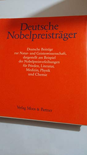 Imagen de archivo de Deutsche Nobelpreistrger a la venta por Better World Books