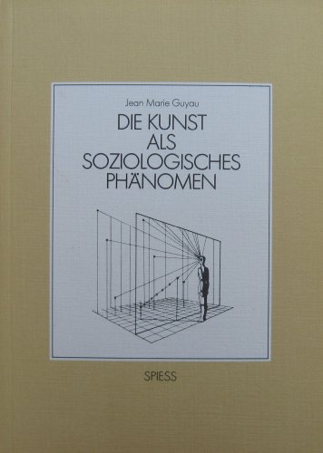 Stock image for Die Kunst als soziologisches Phnomen. In neuer bersetzung hg. v. Alphons Silbermann, for sale by modernes antiquariat f. wiss. literatur