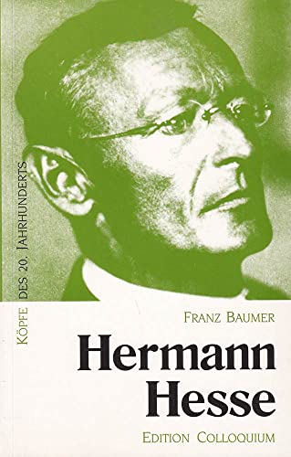 Beispielbild fr Kpfe des 20. Jahrhunderts, Bd.10, Hermann Hesse zum Verkauf von medimops