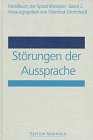 Stock image for Handbuch der Sprachtherapie, 8 Bde., Bd.2, Strungen der Aussprache for sale by medimops