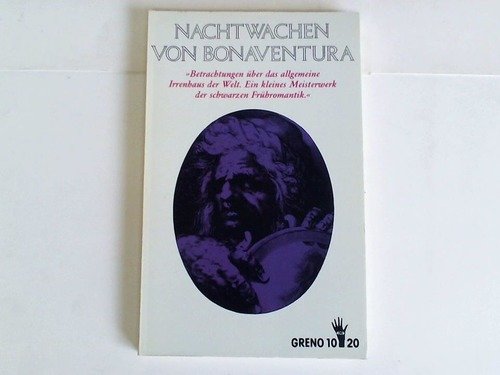 9783891908402: Nachtwachen von Bonaventura