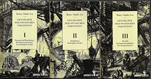 Beispielbild fr Geschichte der Spanischen Inquisition. Neun Bcher in drei Bnden zum Verkauf von Better World Books