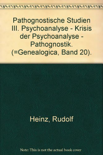 Pathognostische Studien III.