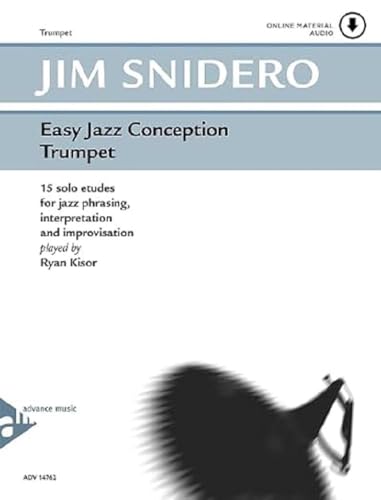 Stock image for Easy Jazz Conception -- Trumpet: 15 Solo Etudes for Jazz Phrasing, Interpretation, and Improvisation (English/German Language Edition) (Book & CD) for sale by Magers and Quinn Booksellers