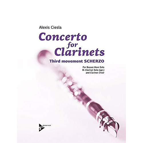 Beispielbild fr Concerto for Clarinets, Third Movement -- Scherzo: Basset Horn Solo (Opt. B-flat Clarinet Solo) and Clarinet Choir (Conductor Score & Parts) (CLARINETTE) zum Verkauf von Magers and Quinn Booksellers