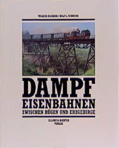 Stock image for Dampfeisenbahnen zwischen Rgen und Erzgebirge. for sale by Bojara & Bojara-Kellinghaus OHG