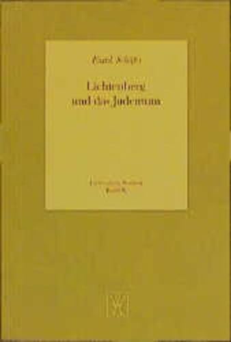 Beispielbild fr Lichtenberg und das Judentum zum Verkauf von Antiquariat Walter Nowak