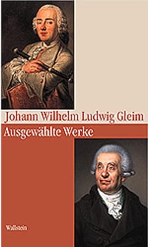 9783892444985: Ausgewhlte Werke: Schriften des Gleimhauses Halberstadt. Bd. 1
