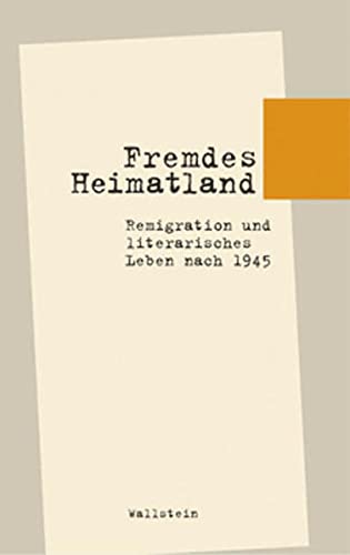 Stock image for Fremdes Heimatland for sale by Better World Books Ltd