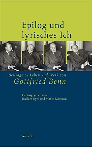Beispielbild fr Gottfried Benn - Wechselspiele zwischen Biographie und Werk. zum Verkauf von Antiquariat J. Hnteler