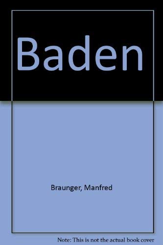 Stock image for Baden for sale by Versandantiquariat Felix Mcke