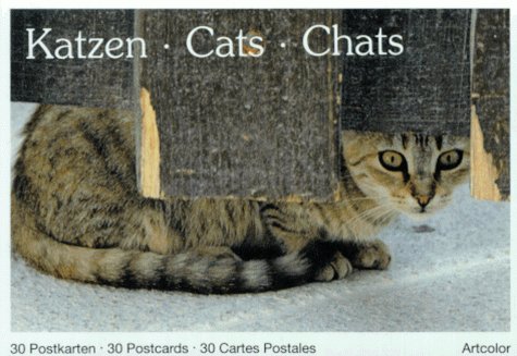Katzen /Cats /Chats. 30 Postkarten /30 Postcards /30 Cartes Postales