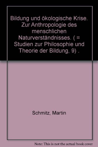 Bildung und ökologische Krise.