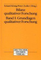 Beispielbild fr Bilanz qualitativer Forschung, Bd.1, Grundlagen qualitativer Forschung zum Verkauf von medimops