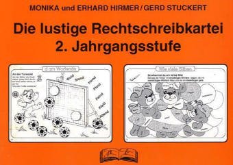 Stock image for Die lustige Rechtschreibkartei, 2. Jahrgangsstufe for sale by medimops