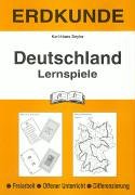 9783892915331: Erdkunde Deutschland. Lernspiele: Freiarbeit - Offener Unterricht - Differenzierung
