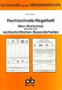 Imagen de archivo de Mein Rechtschreibregelheft fr die Hauptschule a la venta por Buchmarie
