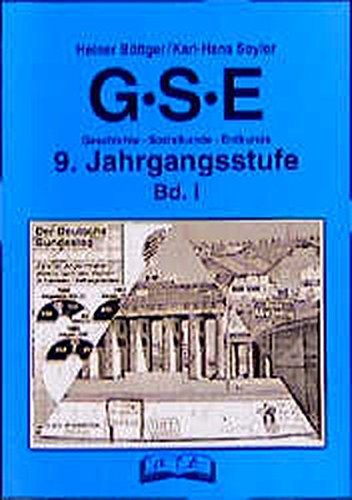 Beispielbild fr GSE - Geschichte, Sozialkunde, Erdkunde, 9. Jahrgangsstufe zum Verkauf von medimops