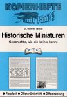 Stock image for Historische Miniaturen for sale by medimops