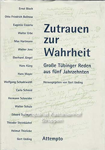 Stock image for Zutrauen zur Wahrheit for sale by Antiquariat Walter Nowak