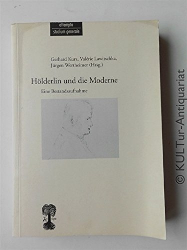 Beispielbild fr Hlderlin und die Moderne - Eine Bestandsaufnahme zum Verkauf von Der Ziegelbrenner - Medienversand