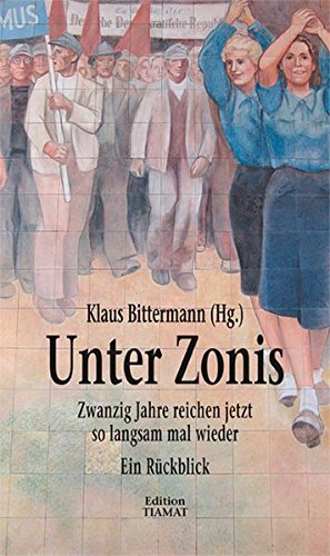 Stock image for Unter Zonis: Zwanzig Jahre reichen jetzt so langsam mal wieder for sale by medimops