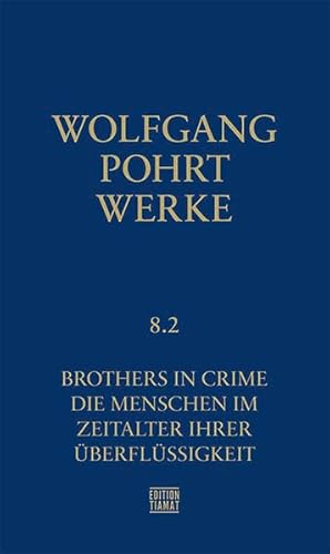 9783893202683: Werke Band 8.2: Brothers in Crime: 287