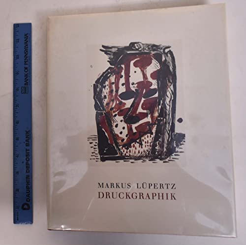 Beispielbild fr Markus Lpertz, Druckgraphik. Werkverzeichnis 1960 - 1990. zum Verkauf von Antiquariat & Verlag Jenior