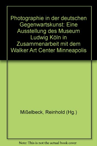 9783893225712: Photographie in der deutschen Gegenwartskunst: Joseph Beuys ... [et al.] (German Edition)