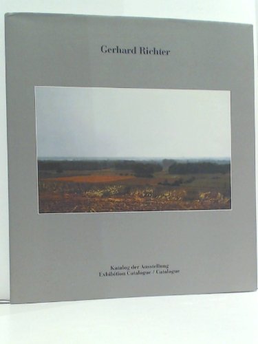 Gerhard Richter : Katalog der Ausstellung/Exhibition Catalogue/Catalogue. (Musée d'Art Moderne de la Ville de Paris, 23. September - 21. November 1993. Kunst- und Ausstellungshalle der Bundesrepublik Deutschland, Bonn 10. Dezember 1993 - 13. Februar 1994. Moderna Museet, Stockholm 12. März - 8. Mai 1994. Museo Nacional Centro de Arte Reina Sofía, Madrid 8. Juni - 22. August 1994) - Buchloh, Benjamin H. D., Peter Gidal und Birgit Pelzer