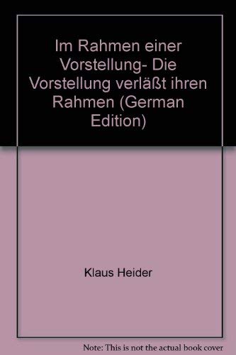 Klaus Heider im Rahmen einer Vorstellung - die Vorstellung verlässt ihren Rahmen