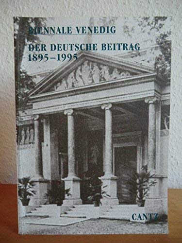 9783893227402: Biennale Venedig. Der deutsche Beitrag 1895-1995