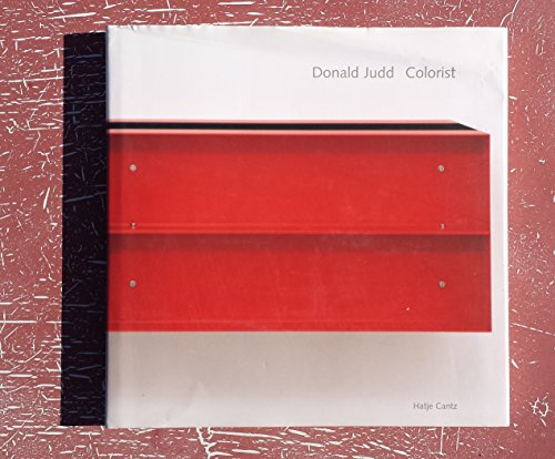 9783893228782: Donald judd colorist