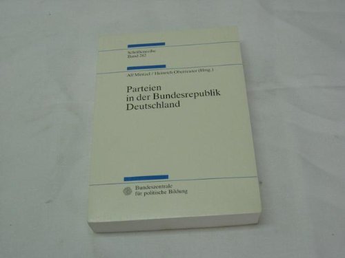 9783893310517: Parteien in der Bundesrepublik Deutschland (Studien zur Geschichte und Politik)