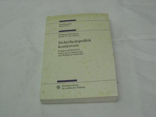 Stock image for Sicherheitspolitik kontrovers - Frieden und Sicherheit/Neue Waffentechnologien (Band 1 und 2) for sale by Buchpark