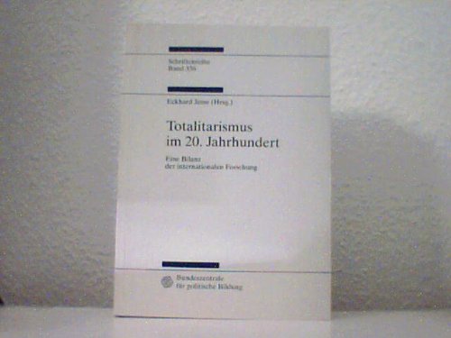 Stock image for Totalitarismus im 20.Jahrhundert. Eine Bilanz der internationalen Forschung for sale by Buchpark