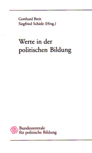 Werte in der politischen Bildung