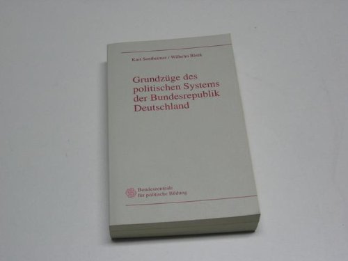 Imagen de archivo de Grundz ge des politischen Systems Deutschlands. a la venta por medimops