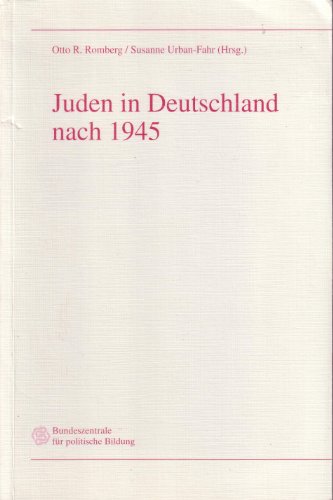 Beispielbild fr Juden in Deutschland nach 1945 : Brger oder "Mit"-Brger? zum Verkauf von Bernhard Kiewel Rare Books